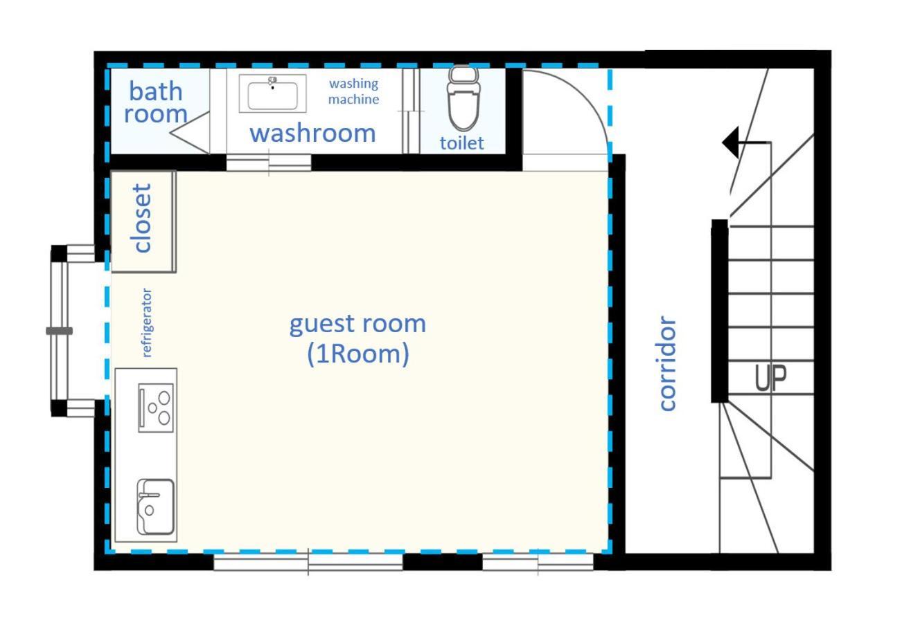 Ueno Yuyuhouse 1room For Rent, Close To Senso-ji Temple,kaminarimon Gate,kappabashi Dougu Street,akihabara,shinjuku And Disneyland Apartment *